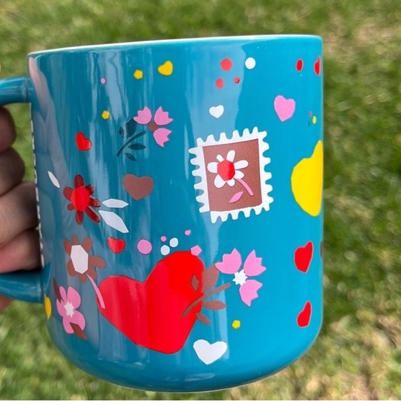 🔴RARE Starbucks Valentines Confetti Mug Brand New - Picture 2 of 6